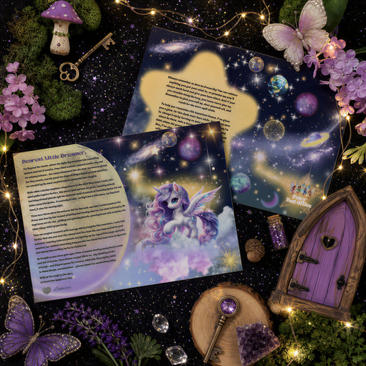 Dare to Dream Big Unicorn Letter