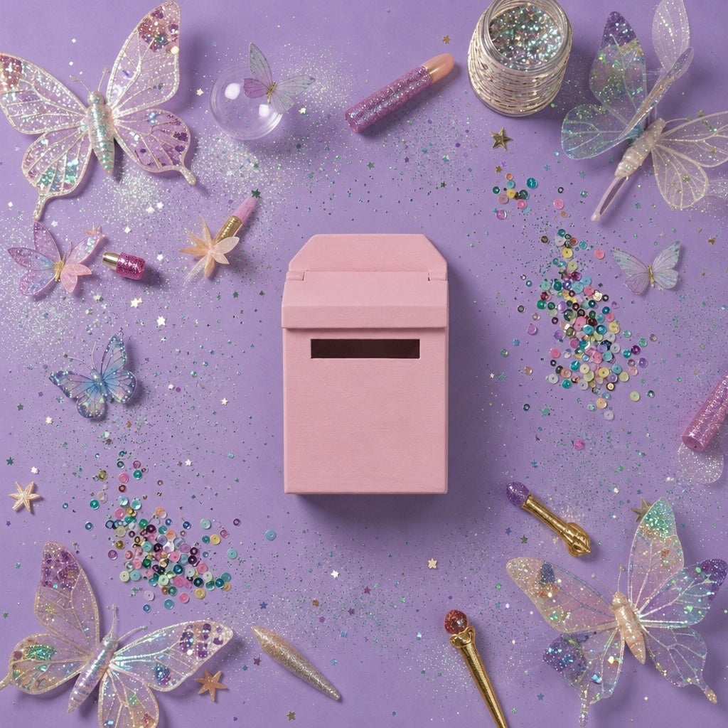 Fairy Letterbox - Pink Mini Fairy Mailbox