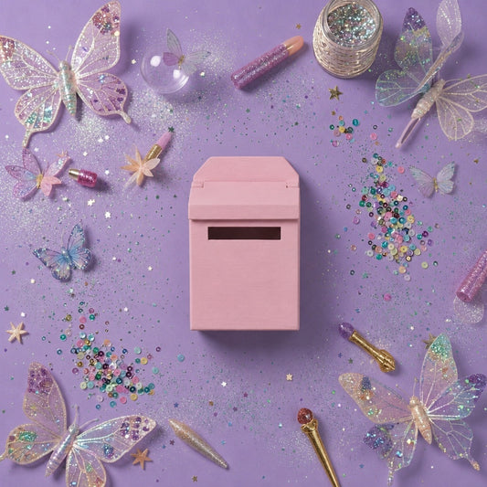 Fairy Letterbox - Pink Mini Fairy Mailbox