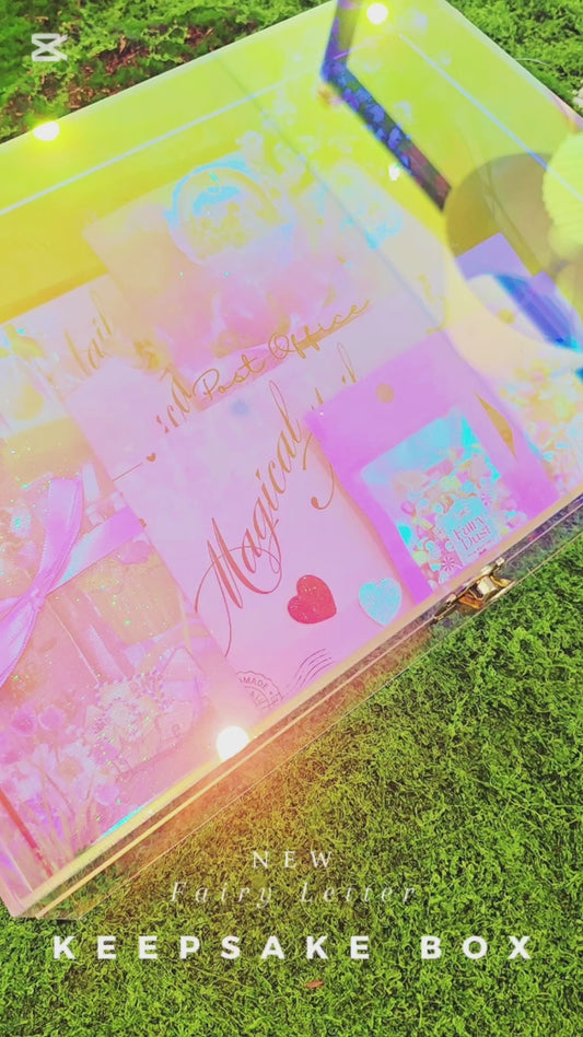 Fairy Letter Keepsake Box