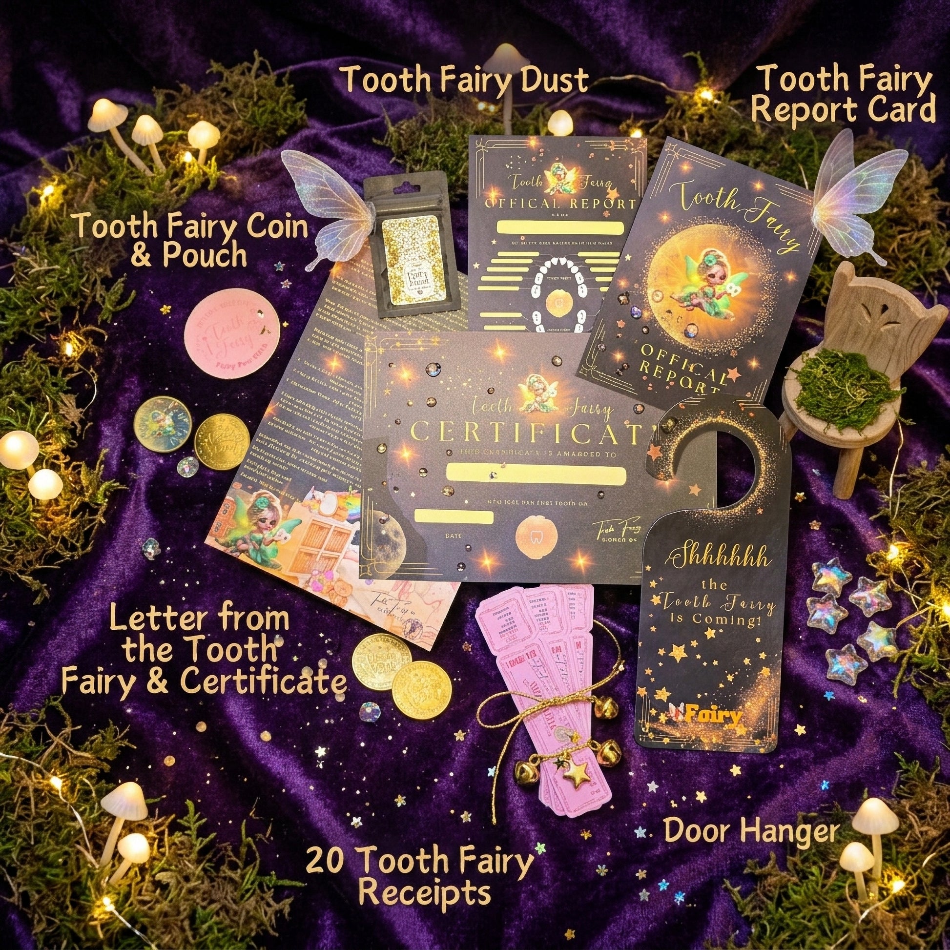 Tooth Fairy Treasure Kit - Girl & Boy Version
